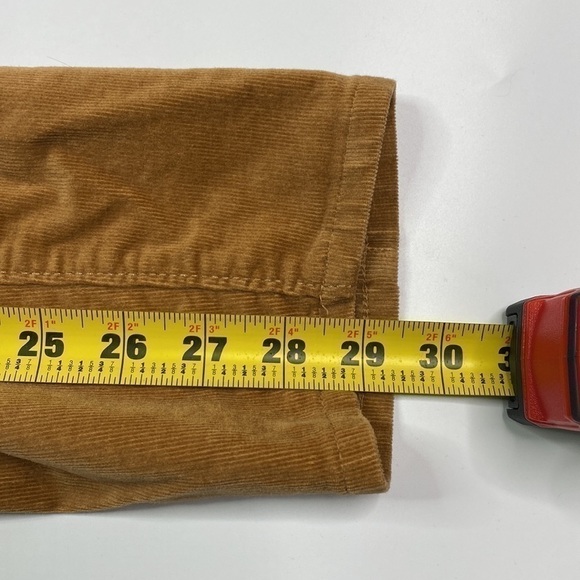 Loft Outlet Light Brown Corduroy Hi Rise Skinny Pants Size 16 - Picture 8 of 13